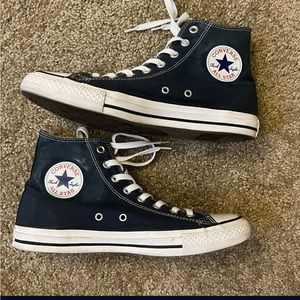 Mens high top converse size 8